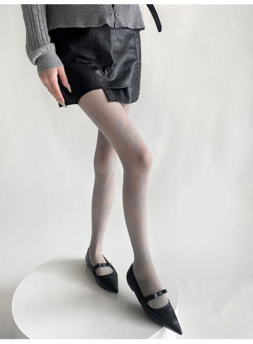 Ash Floral Sheers