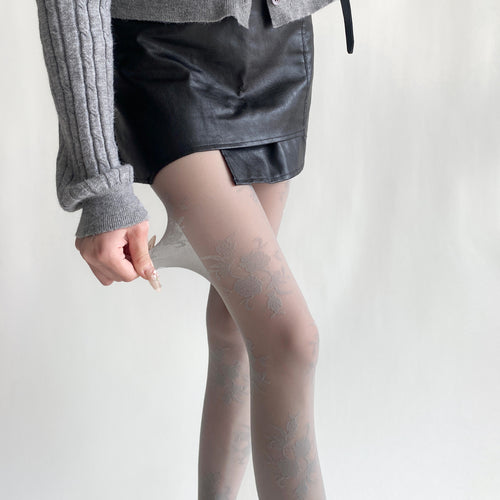 Ash Floral Sheers