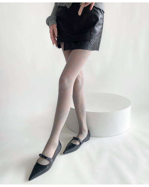 Ash Floral Sheers