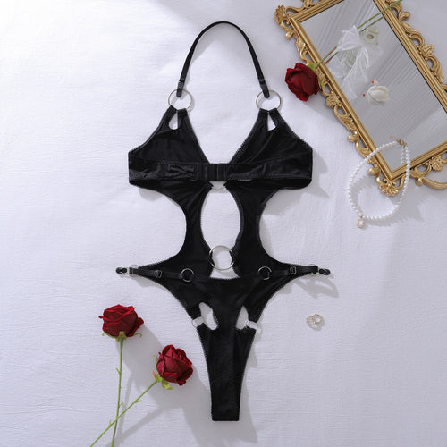 Eclipse | 1-piece halter bodysuit