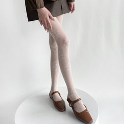 Milky Floral Sheers