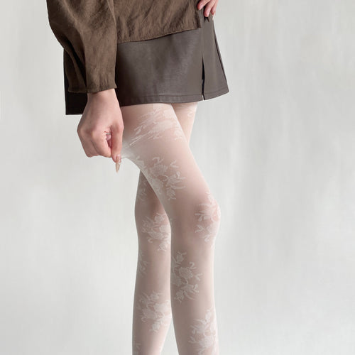 Milky Floral Sheers